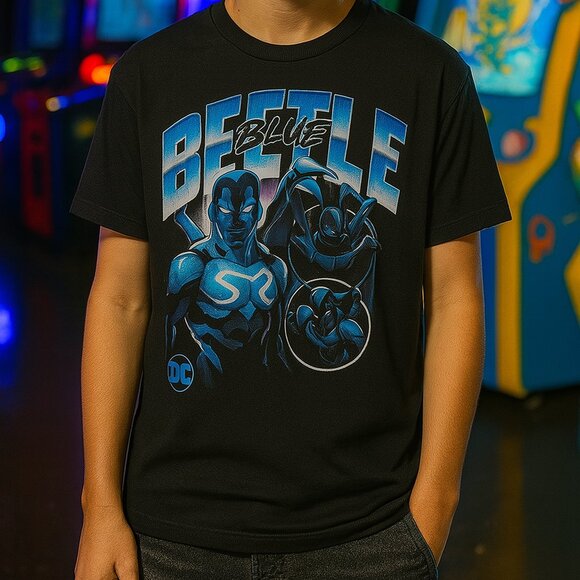 DC Comics Blue Beetle Graphic T-Shirt - Picture 2 of 6